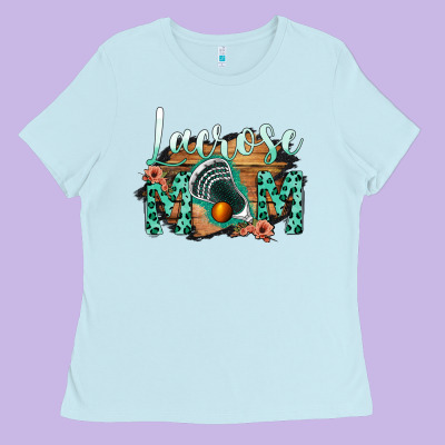 Lacrose Mom Ladies Tee Designed By Bettercallsaul