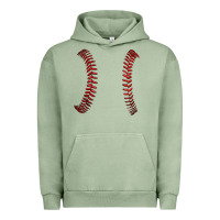 Pigment Oil Green ball stitch Urban Hoodie - AdoDesignShop