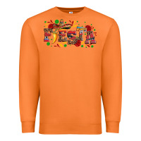 Carrot fieasta with sombrero rose and pepper Premium Sweatshirt - Artiststas