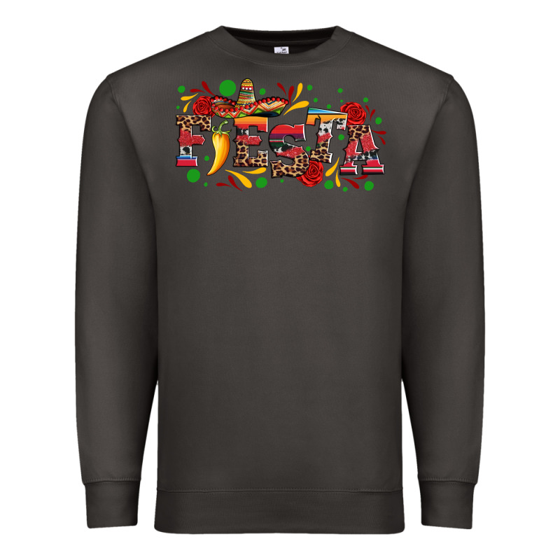 Fieasta With Sombrero Rose And Pepper Premium Sweatshirt by Artiststas | Teevron