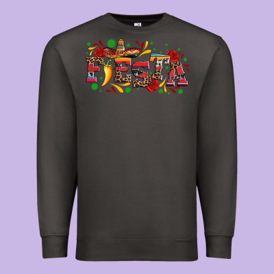 Fieasta With Sombrero Rose And Pepper Premium Sweatshirt Designed By Artiststas