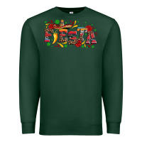 Sports Green fieasta with sombrero rose and pepper Premium Sweatshirt - Artiststas