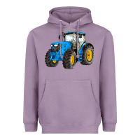 Lavender western farm tractor blue Heavyweight Hoodie - Artiststas