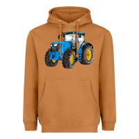 Meerkat western farm tractor blue Heavyweight Hoodie - Artiststas