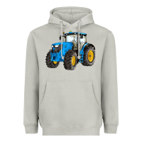 Moon Dust western farm tractor blue Heavyweight Hoodie - Artiststas