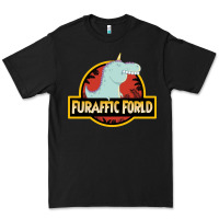 Black Furaffic Forld Premium Tee - minhPixels
