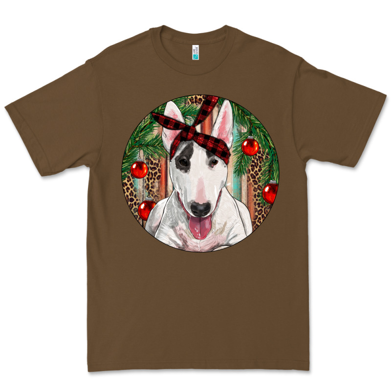 Christmas Bull Terrier Premium Tee by RanaPortraitStore | Teevron
