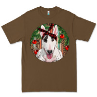 Cacao Christmas Bull Terrier Premium Tee - RanaPortraitStore