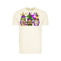 Vintage Arctic Mardi Gras gnomies with elements Vintage Tee - HowdyJamesFarm