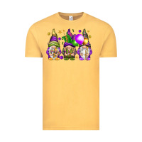 Mardi Gras Gnomies With Elements Vintage Tee | Teevron