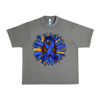 Tornado Colon Cancer Awareness sunflower Urban Heavy Tee - RanaPortraitStore