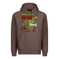 Coffee ready to crush preschool Premium Hoodie - BundleAndBundleShop