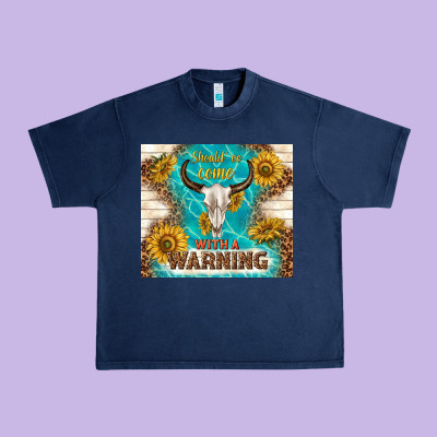 Should Have Come With A Warning Urban Heavy Tee Designed By Tumblerdesignbyshophia