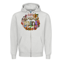 Dove Grey blessed mini Zipper Hoodie - SublimationCraftShop