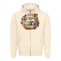 Sandshell blessed mini Zipper Hoodie - SublimationCraftShop