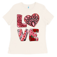 Bone love  with pink gemstone Ladies Tee - RanaPortraitStore