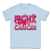 Dusty Blue fight cancer Classic Tee - NancyCooperArtShop