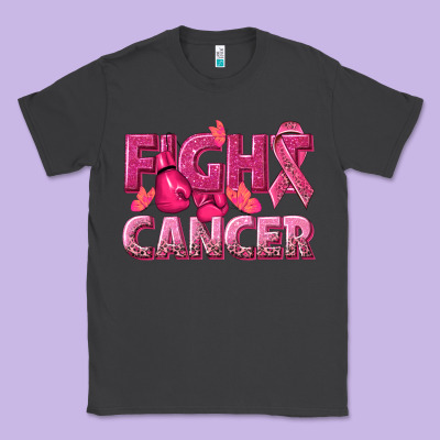 Fight Cancer Classic Tee Designed By Nancycooperartshop