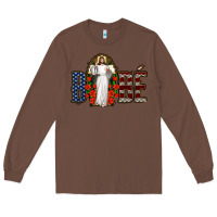 Chestnut bebe jesus christ Long Sleeve Tee - Jasminsmagicworld