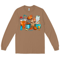 Toasted Coconut Basketball coffee cups Long Sleeve Tee - HowdyJamesFarm