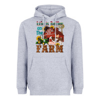 Heather Grey western life is better on the farm Heavyweight Hoodie - Artiststas