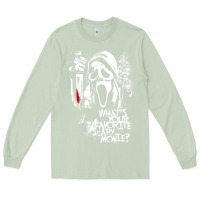 Matcha Scream Favorite Scary Movie Long Sleeve Tee - minhPixels