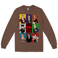 Chestnut Clue Movie Long Sleeve Tee - minhPixels