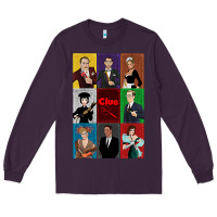 Plum Clue Movie Long Sleeve Tee - minhPixels