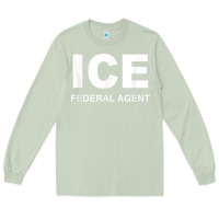 Matcha ICE Federal Agent Halloween Costume Police Immigration Shirt Long Sleeve Tee - minhPixels
