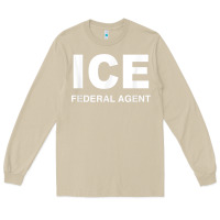 Mushroom ICE Federal Agent Halloween Costume Police Immigration Shirt Long Sleeve Tee - minhPixels