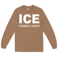 Toasted Coconut ICE Federal Agent Halloween Costume Police Immigration Shirt Long Sleeve Tee - minhPixels