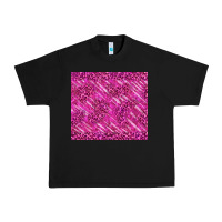 Black pink glitter with leopard pattern Urban Heavy Tee - TumblerDesignByShophia