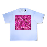 Grape Ice pink glitter with leopard pattern Urban Heavy Tee - TumblerDesignByShophia