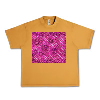 Peanut Butter pink glitter with leopard pattern Urban Heavy Tee - TumblerDesignByShophia