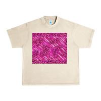 Sandshell pink glitter with leopard pattern Urban Heavy Tee - TumblerDesignByShophia