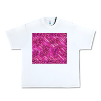 White pink glitter with leopard pattern Urban Heavy Tee - TumblerDesignByShophia