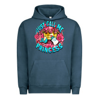 Pigment Midnight Navy just call me princess Urban Hoodie - AdoDesignShop