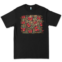 Black Easter Butterflies Background Premium Tee - RanaPortraitStore