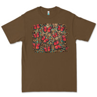Cacao Easter Butterflies Background Premium Tee - RanaPortraitStore