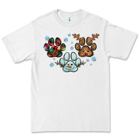 White Christmas paws Premium Tee - RanaPortraitStore