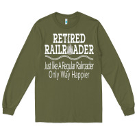 Mens Railroad Retirement Gifts For Men Long Sleeve Tee | Teevron