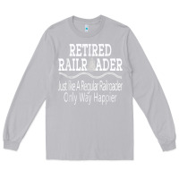 Moon Dust Mens Railroad Retirement Gifts For Men Long Sleeve Tee - minhPixels