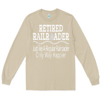 Mushroom Mens Railroad Retirement Gifts For Men Long Sleeve Tee - minhPixels