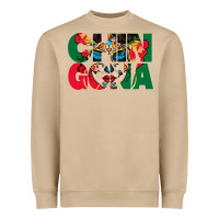 Mushroom chingona sugar skull Heavyweight Sweatshirt - BundleAndBundleShop