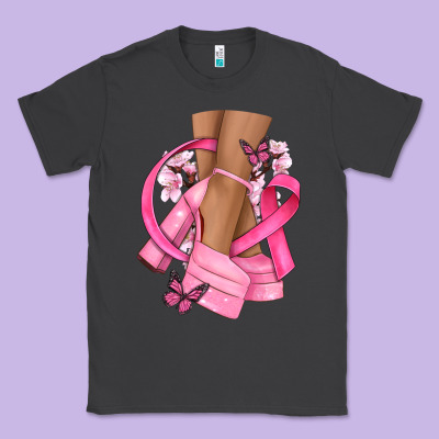 Breast Cancer Diva Classic Tee Designed By Nancycooperartshop