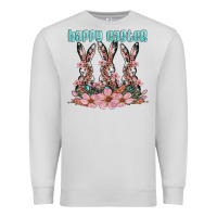 Dove Grey happy easter bunny Premium Sweatshirt - Artiststas