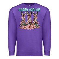 Purple happy easter bunny Premium Sweatshirt - Artiststas