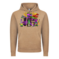 Vintage Coffee mardi gras gnome truck Vintage Hoodie - CowGirlArtShop