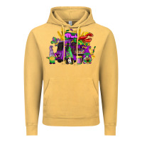 Vintage Mustard mardi gras gnome truck Vintage Hoodie - CowGirlArtShop