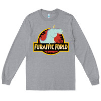 Heather Grey Furaffic Forld Long Sleeve Tee - minhPixels
